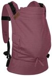Hoppediz Babytrage Buckle, ab Geburt (3,5 - 20 kg) - Fullbuckle mit 2 Schnallen