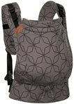 Hoppediz Babytrage Buckle, ab Geburt (3,5 - 20 kg) - Fullbuckle mit 2 Schnallen