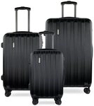 bugatti Trolleyset Lima 2.0, 4 Rollen, (3-teilig, 3 tlg), ABS