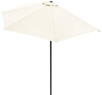 Kingsleeve Sonnenschirm, 270 cm UV Schutz 50+ halbrund Wasserabweisend