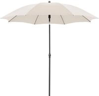 doppler&reg; Sonnenschirm ACTIVE, Creme, &Oslash; 210 cm, Stahl, h&ouml;henverstellbar,