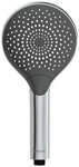 WENKO Handbrause Watersaving, wassersparender Duschkopf, 3 Strahlarten, &Oslash; 12 cm