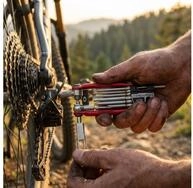 crankbrothers Fahrradwerkzeugset Crankbrothers Multi-19 Multitool schwarz-rot
