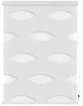 Doppelrollo Duo Rollo Klemmfix Ellipse, LICHTBLICK ORIGINAL, Lichtschutz, ohne