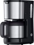 Braun Filterkaffeemaschine PurShine KF1505 BK, 1,2l Kaffeekanne, Papierfilter,...