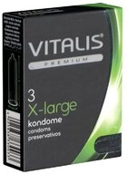 VITALIS XXL-Kondome PREMIUM X-Large (extra lange Kondome) kleine Packung mit, 3...