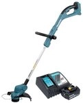Makita Akku-Rasentrimmer DUR 193 RT1 Akku Rasentrimmer 18 V 260 mm + 1x Akku...