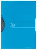 Herlitz Collegeblock herlitz Express-Clip A4 PP transparent blau f&uuml;r