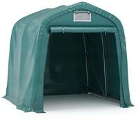 vidaXL Pavillon, Garagenzelt PVC 1,6x2,4 m Gr&uuml;n
