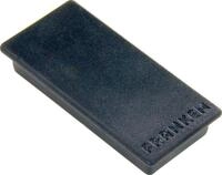 FRANKEN Magnet Haftmagnet 23mmx50mm schwarz VE=10 St&uuml;ck