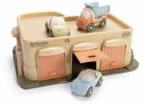 dantoy Spiel-Parkgarage Set: Autogarage + 3 Spielzeugautos Garage+Autos...