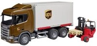 Bruder&reg; Spielzeug-LKW Scania Super 560R UPS Logistik-LKW 03582