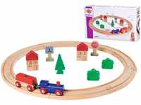 Eichhorn Spielzeug-Eisenbahn Kreis, (Set, 20-tlg), FSC®- schützt Wald -...