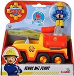SIMBA Spielzeug-Feuerwehr Fahrzeug Feuerwehr Feuerwehrmann Sam Junior Venus +...