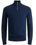 Jack & Jones Herren Stehkragen Pullover JJEEMIL Blau 12189339 S