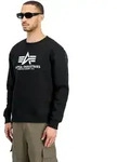 Alpha Industries Herren Sweatshirt BASIC BL Regular Fit 178302-03 Schwarz S