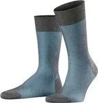 Falke Herren Socken Fine Shadow Grau-Bleue