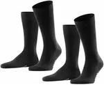 Falke Herren Socken Happy - 2er Pack - Sand mel. (4650) - 39-42