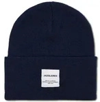 Jack & Jones Herren M&uuml;tze JACLONG KNIT BEANIE Blau 12150627 One Size