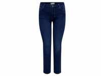 Carmakoma by Only Damen Jeans CARAUGUSTA HW STRAIGHT BJ61 Straight Fit Blau 15300925