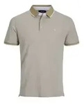 Jack & Jones Herren Poloshirt JJEPAULOS Slim Fit Slim Fit Beige Slim Fit 12136668 L