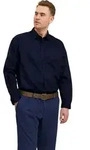 Jack & Jones Herren Freizeit Hemd JPRBLACARDIFF Relaxed Fit Plussize Relaxed Fit Blau
