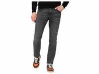 TIMEZONE Herren Jeans SLIM EDUARDOTZ Slim Fit Carbon Schwarz 9893 Normaler Bund