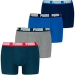 Puma Herren Boxershort PUMA MEN EVERYDAY BOXER ECOM 4er Pack - Blue Combo 001 -...