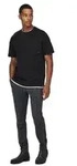 Only & Sons Herren Chino Hose ONSMARK SLIM CHECK 9887 Slim Fit Schwarz 22019887 W 28