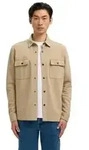 Selected Herren Jacke SLHJACKIE SWEAT Incense 16085115 L