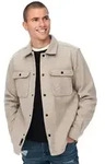 Only & Sons Herren Freizeit Hemd ONSASH - Relaxed Fit - Chinchilla 22023564 - L