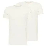 Mustang Herren T-Shirt ALLEN 2er PACK - Regular Fit Regular Fit Wei&szlig; 2045 3XL