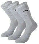 Puma Basic Socken Unisex Crew Socken - 3er Pack - anthracite/grey (207) - 47-49