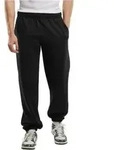 Urban Classics Herren Jogginghose BASIC LOOSE Relaxed Fit 00007 Schwarz S