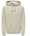 Only & Sons Herren Hoodie Kapuzenpullover ONSCERES Silber Lining 22018685 L