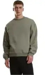 Urban Classics Herren Sweatshirt FLUFFY Relaxed Fit 18328 Palegr&uuml;n S