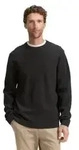 Tom Tailor Herren Rundhals Pullover STRUCTURED CREWNECK KNIT Regular Fit