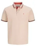 Jack & Jones Herren Poloshirt JJEPAULOS Slim Fit Slim Fit 12136668 Beach Beige...
