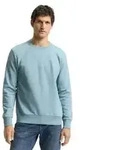 Tom Tailor Herren Rundhals Sweatshirt PRINTED CREW NECK Regular Fit 1048603-30838