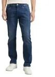 Tom Tailor Herren Jeans MARVIN STRAIGHT - Mid Waist - Straight Fit - Blau Schwarz -