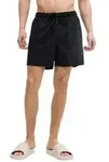 Jack & Jones Herren Badehose Badeshort JPSTMAUI WAVE LOGO 12291391 Schwarz L