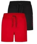Jack & Jones Badehose Herren lang Regular Fit Badeshorts 2er Pack JPSTMAUI SWIM...