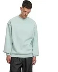 Urban Classics Herren Sweatshirt FLUFFY Relaxed Fit 14067 Frostgr&uuml;n XL