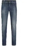 Jack & Jones Herren Jeans JJIGLENN JJICON - Low Waist - Slim Fit - Blau - 12301066