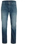Jack & Jones Herren Jeans JJIMIKE JJREY - Mid Waist - Tapered Fit - Blau - 12300810