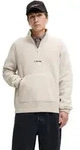 Jack & Jones Herren Sweatshirt JJESOHO HALF ZIP FLEECE - Relaxed Fit - 12279680