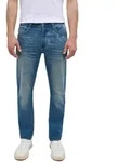 Mustang Herren Jeans OREGON SLIM K - Slim Fit - Low Waist - Blau Grau Schwarz -