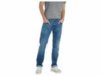 Wrangler Herren Jeans Greensboro Regular Fit Bright Stroke Normaler Bund