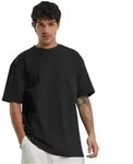 Urban Classics Herren T-Shirt HEAVY OVERSIZED Relaxed Fit 00007 Schwarz L