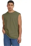 Urban Classics Herren Tank Top OPEN EDGE SLEEVELESS Relaxed Fit 00176 Gr&uuml;n L